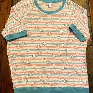 RETIRED Jane XL LuLaRoe American Dreams NWOT